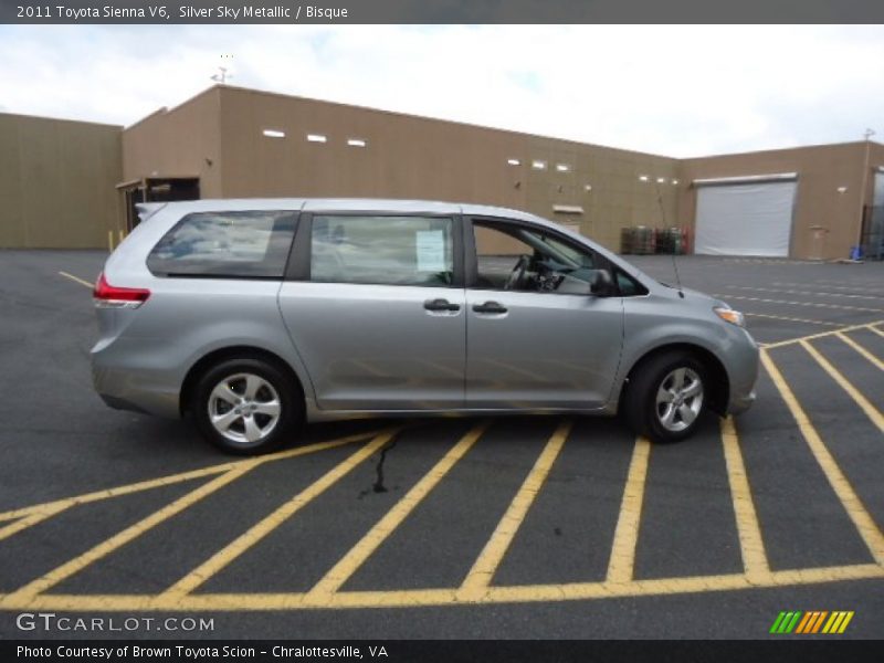 Silver Sky Metallic / Bisque 2011 Toyota Sienna V6