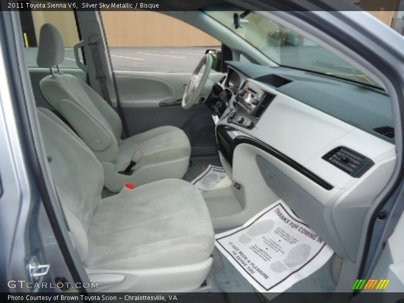 Silver Sky Metallic / Bisque 2011 Toyota Sienna V6