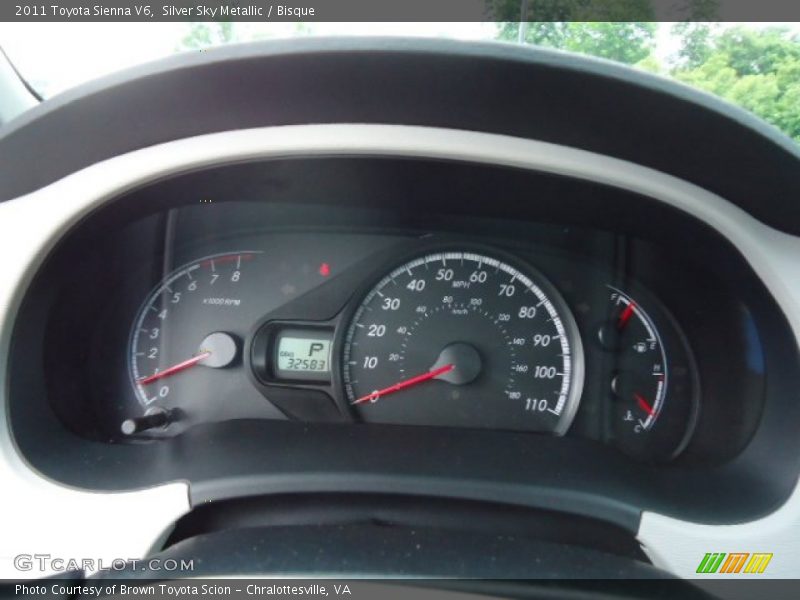 Silver Sky Metallic / Bisque 2011 Toyota Sienna V6