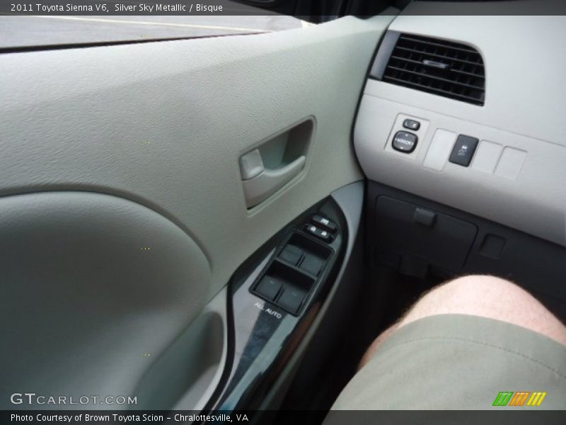 Silver Sky Metallic / Bisque 2011 Toyota Sienna V6