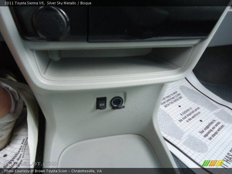 Silver Sky Metallic / Bisque 2011 Toyota Sienna V6