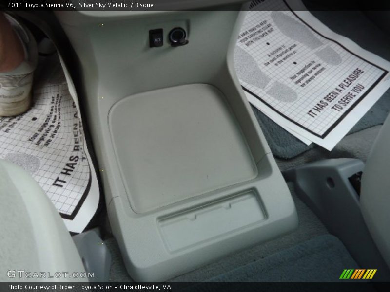 Silver Sky Metallic / Bisque 2011 Toyota Sienna V6