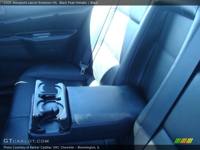 Black Pearl Metallic / Black 2005 Mitsubishi Lancer Evolution VIII