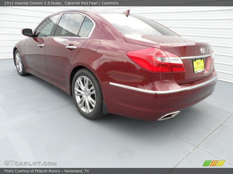 Cabernet Red Pearl / Cashmere 2012 Hyundai Genesis 3.8 Sedan