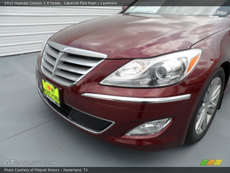 Cabernet Red Pearl / Cashmere 2012 Hyundai Genesis 3.8 Sedan