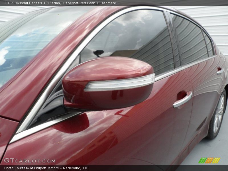 Cabernet Red Pearl / Cashmere 2012 Hyundai Genesis 3.8 Sedan