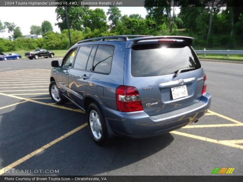 Bluestone Metallic / Ash 2004 Toyota Highlander Limited V6 4WD