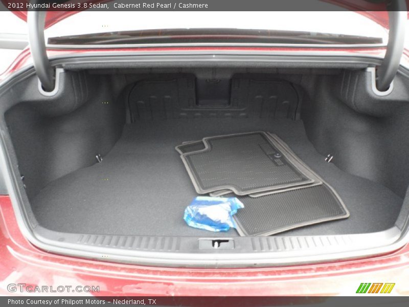 Cabernet Red Pearl / Cashmere 2012 Hyundai Genesis 3.8 Sedan