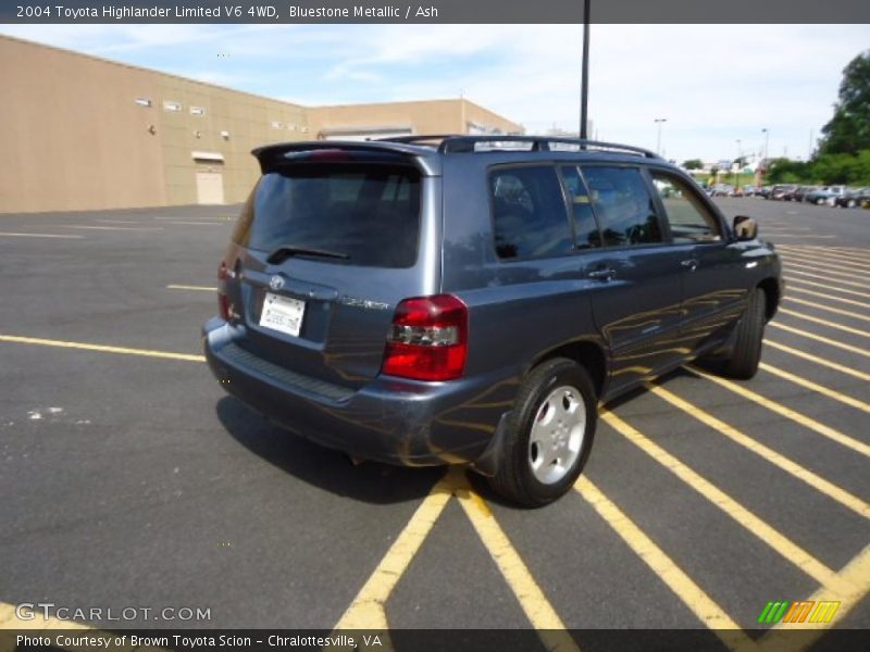 Bluestone Metallic / Ash 2004 Toyota Highlander Limited V6 4WD