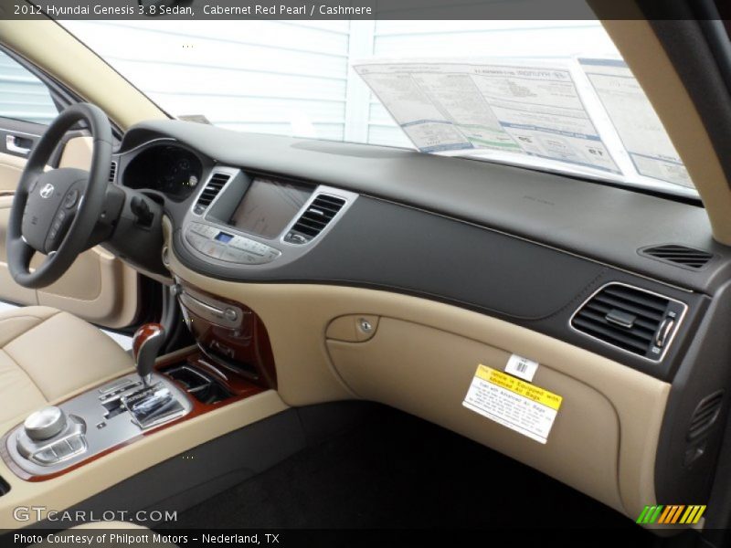 Cabernet Red Pearl / Cashmere 2012 Hyundai Genesis 3.8 Sedan