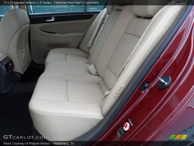 Cabernet Red Pearl / Cashmere 2012 Hyundai Genesis 3.8 Sedan