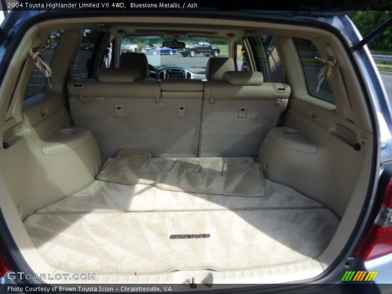 Bluestone Metallic / Ash 2004 Toyota Highlander Limited V6 4WD