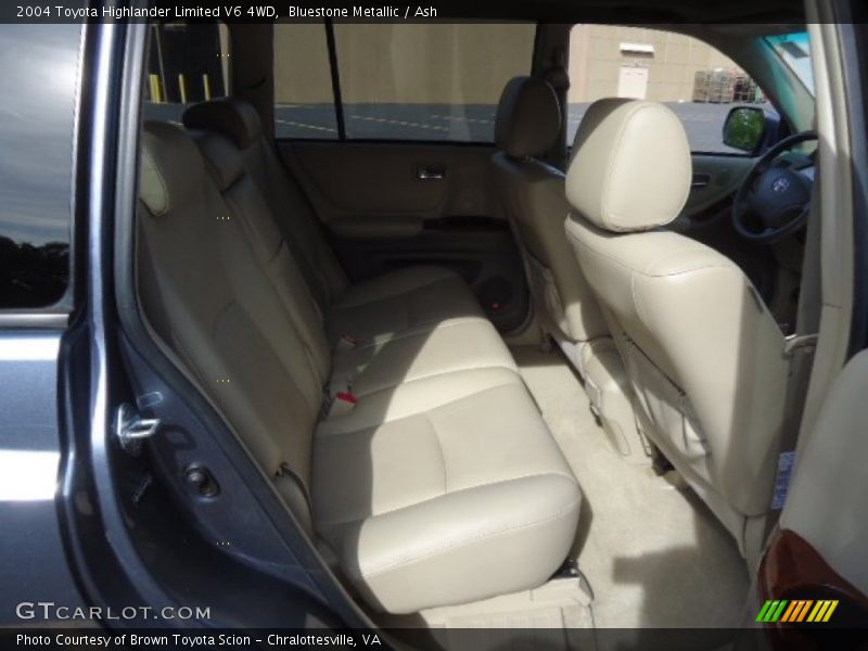 Bluestone Metallic / Ash 2004 Toyota Highlander Limited V6 4WD
