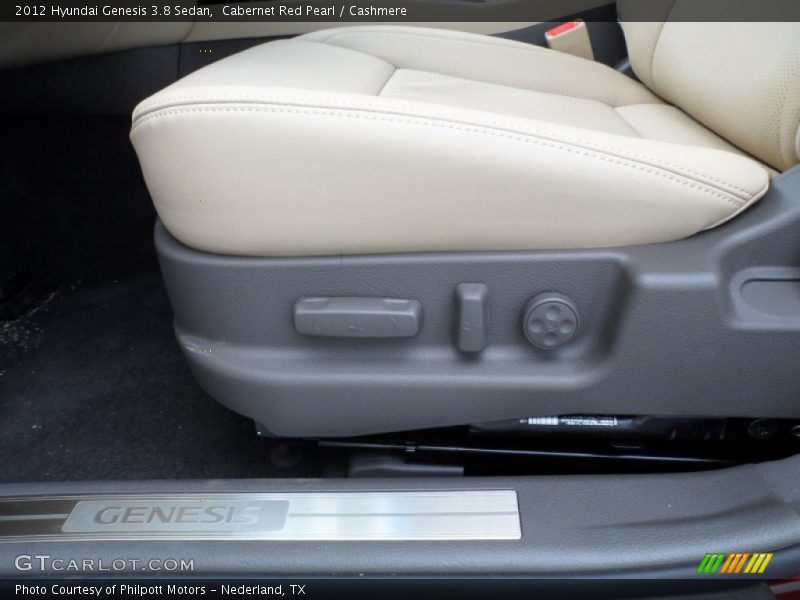 Cabernet Red Pearl / Cashmere 2012 Hyundai Genesis 3.8 Sedan