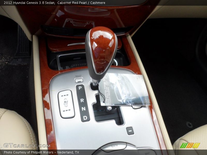 Cabernet Red Pearl / Cashmere 2012 Hyundai Genesis 3.8 Sedan