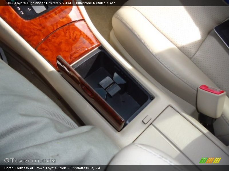 Bluestone Metallic / Ash 2004 Toyota Highlander Limited V6 4WD
