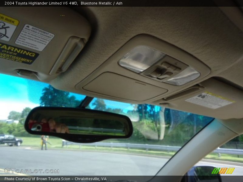 Bluestone Metallic / Ash 2004 Toyota Highlander Limited V6 4WD