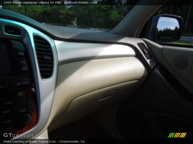 Bluestone Metallic / Ash 2004 Toyota Highlander Limited V6 4WD