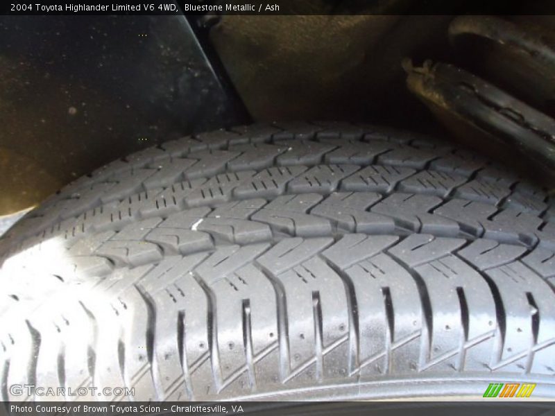 Bluestone Metallic / Ash 2004 Toyota Highlander Limited V6 4WD