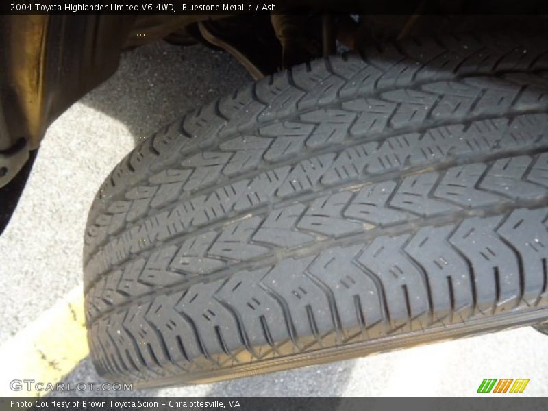 Bluestone Metallic / Ash 2004 Toyota Highlander Limited V6 4WD
