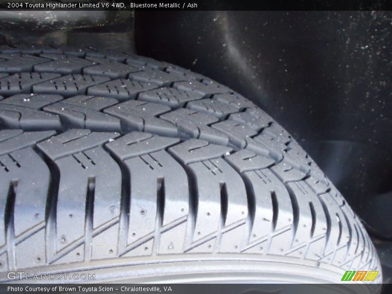 Bluestone Metallic / Ash 2004 Toyota Highlander Limited V6 4WD
