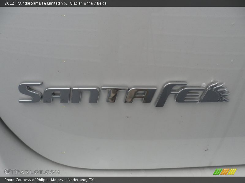  2012 Santa Fe Limited V6 Logo