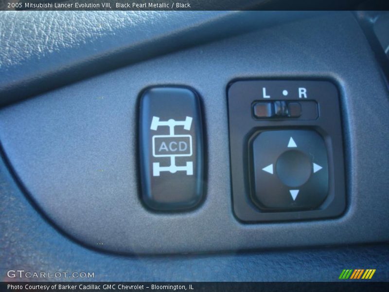 Black Pearl Metallic / Black 2005 Mitsubishi Lancer Evolution VIII