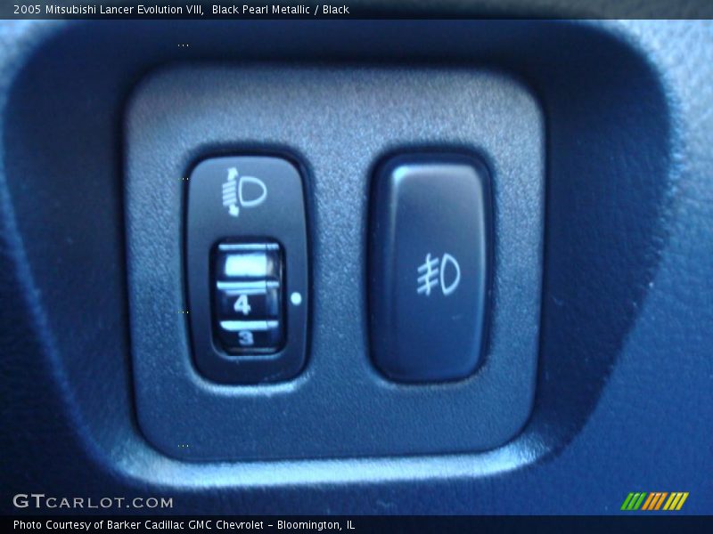 Black Pearl Metallic / Black 2005 Mitsubishi Lancer Evolution VIII