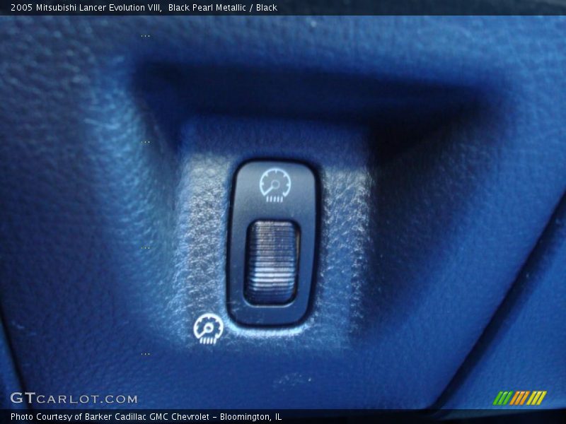Black Pearl Metallic / Black 2005 Mitsubishi Lancer Evolution VIII