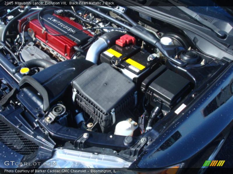 Black Pearl Metallic / Black 2005 Mitsubishi Lancer Evolution VIII