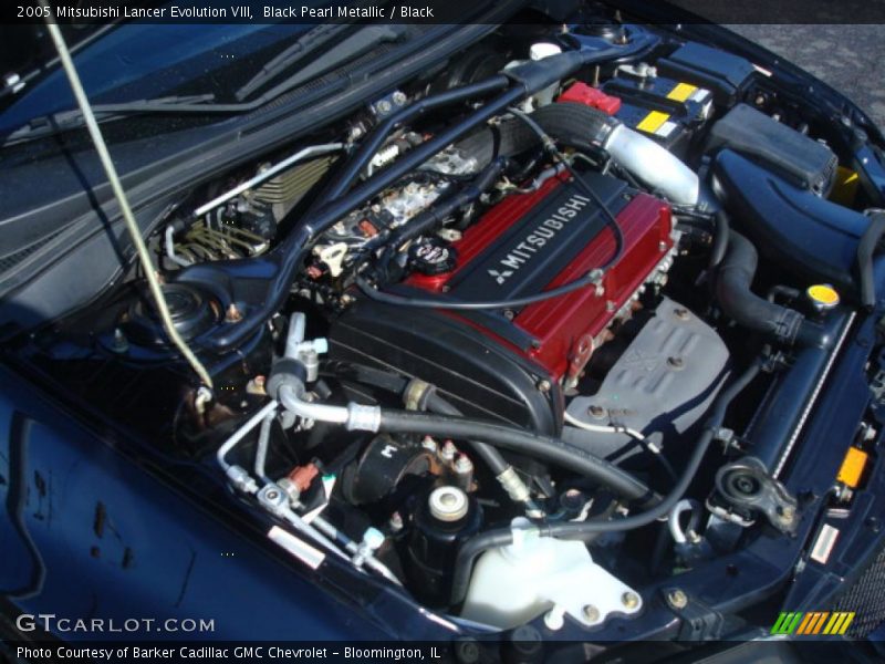 Black Pearl Metallic / Black 2005 Mitsubishi Lancer Evolution VIII