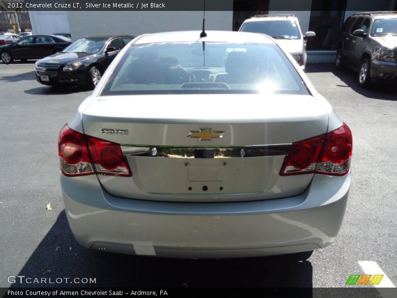 Silver Ice Metallic / Jet Black 2012 Chevrolet Cruze LT