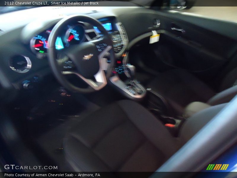 Silver Ice Metallic / Jet Black 2012 Chevrolet Cruze LT