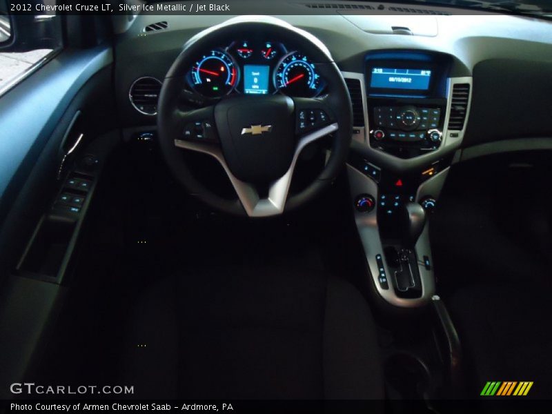 Silver Ice Metallic / Jet Black 2012 Chevrolet Cruze LT