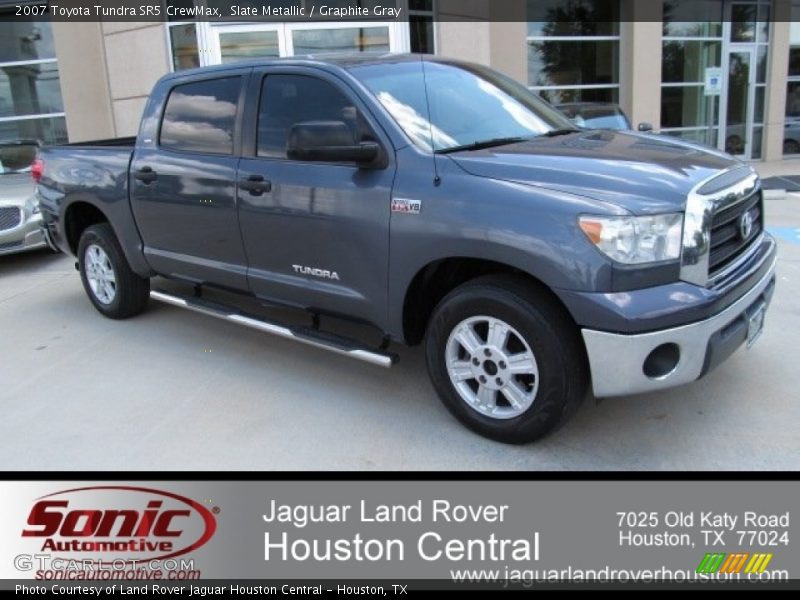 Slate Metallic / Graphite Gray 2007 Toyota Tundra SR5 CrewMax