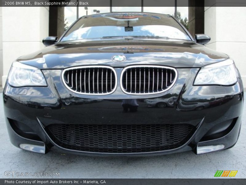 Black Sapphire Metallic / Black 2006 BMW M5