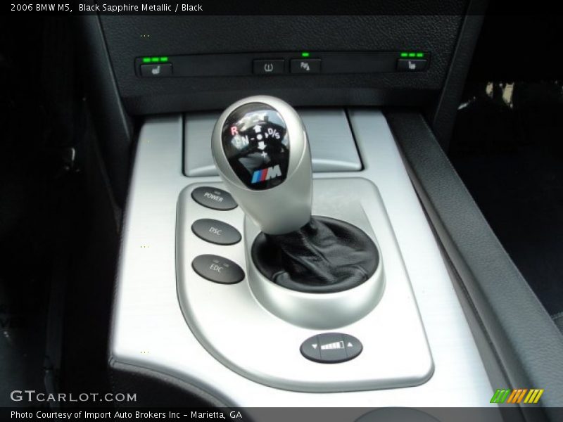 Black Sapphire Metallic / Black 2006 BMW M5