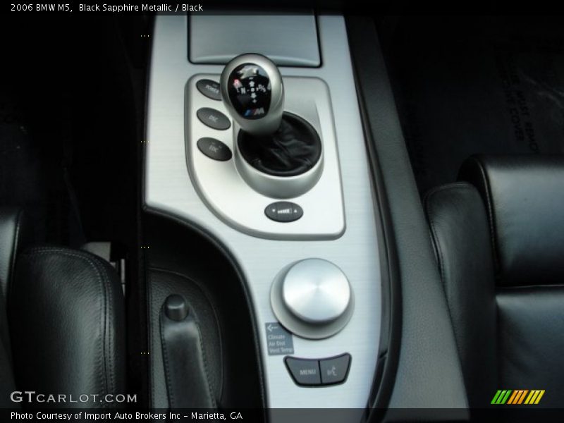 Black Sapphire Metallic / Black 2006 BMW M5