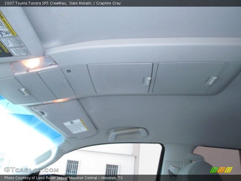 Slate Metallic / Graphite Gray 2007 Toyota Tundra SR5 CrewMax