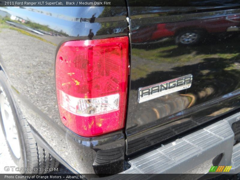 Black / Medium Dark Flint 2011 Ford Ranger XLT SuperCab