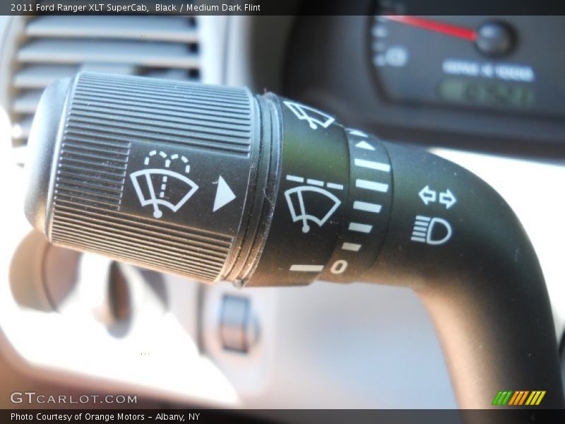 Black / Medium Dark Flint 2011 Ford Ranger XLT SuperCab