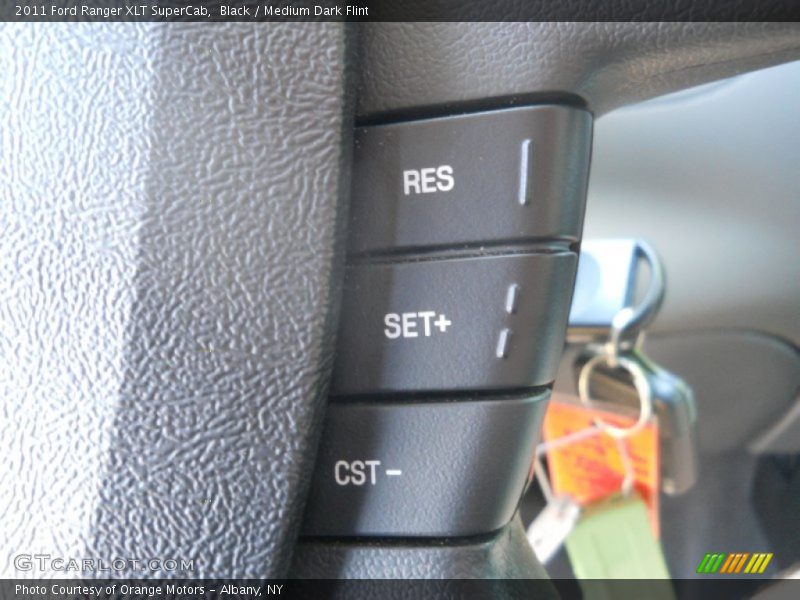 Black / Medium Dark Flint 2011 Ford Ranger XLT SuperCab