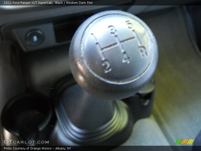 Black / Medium Dark Flint 2011 Ford Ranger XLT SuperCab