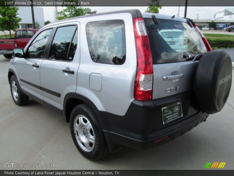 Satin Silver Metallic / Black 2005 Honda CR-V LX