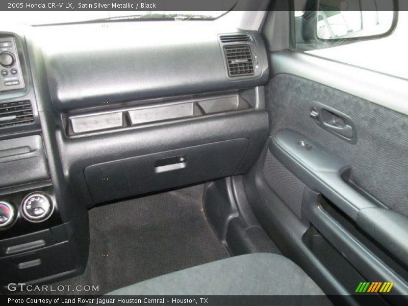 Satin Silver Metallic / Black 2005 Honda CR-V LX