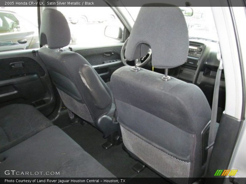 Satin Silver Metallic / Black 2005 Honda CR-V LX