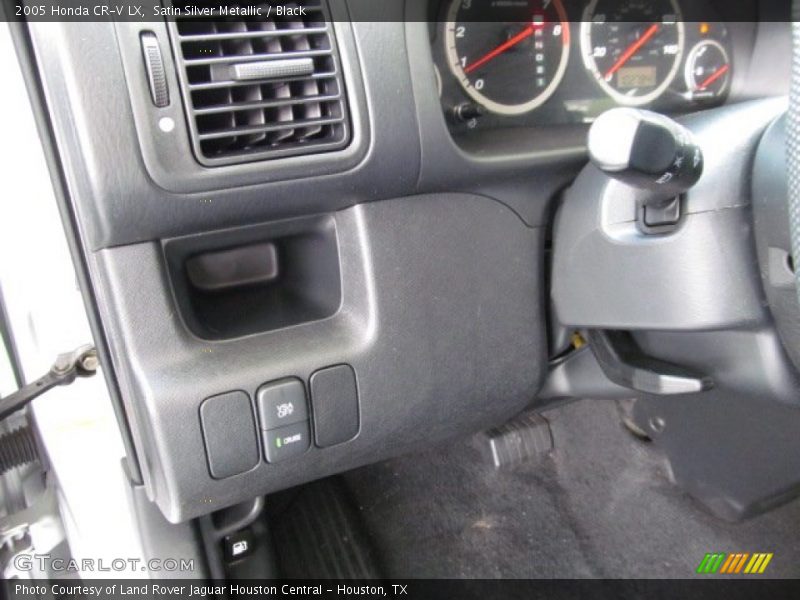 Satin Silver Metallic / Black 2005 Honda CR-V LX