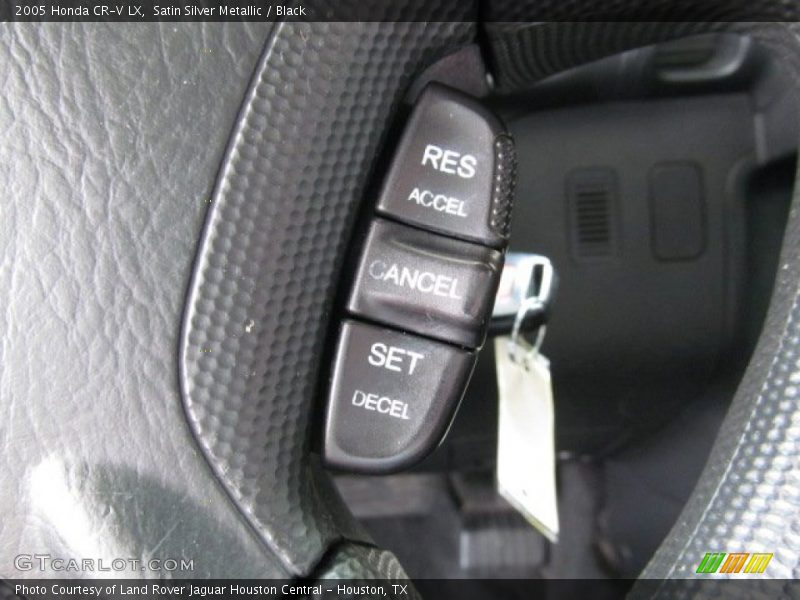 Satin Silver Metallic / Black 2005 Honda CR-V LX