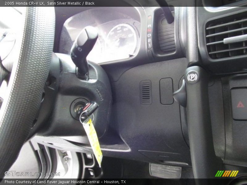 Satin Silver Metallic / Black 2005 Honda CR-V LX