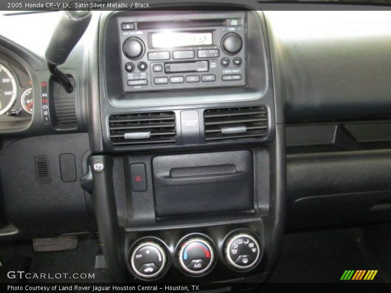 Satin Silver Metallic / Black 2005 Honda CR-V LX
